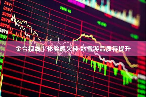 金台视线丨体验感欠佳 冰雪游品质待提升